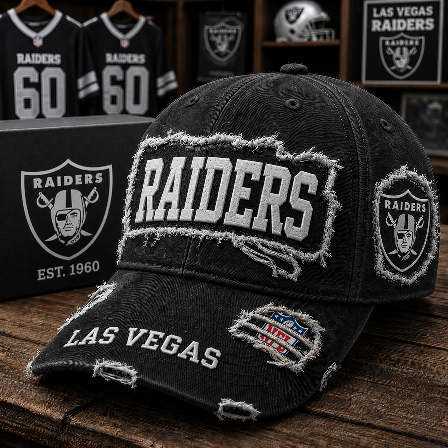 LV x NFL Premium Patch Cap 1806