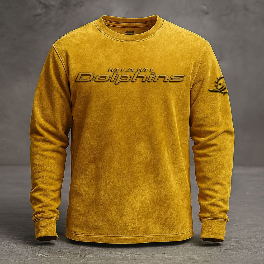 MIA x NFL Embossed SweatShirt DATND TANTD KAN