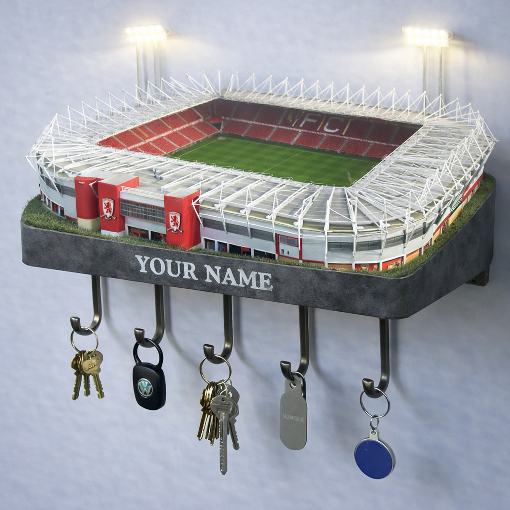 MID Stadium Premium EFL Wood Key Hanger DDT NTL
