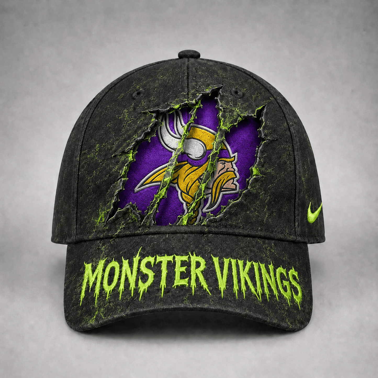 MIN Premium NFL Monster Edition Football Fan Cap 1306