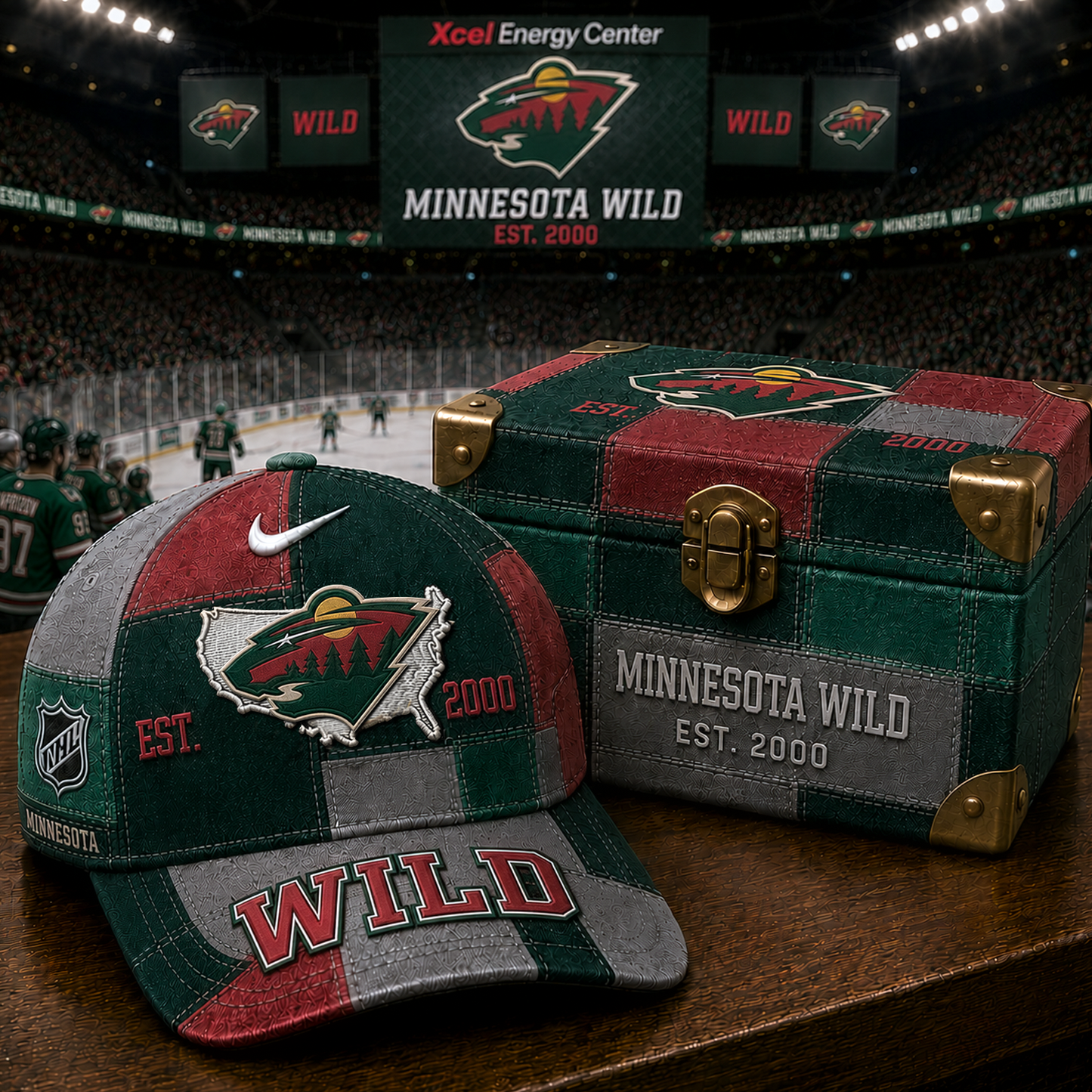 MIN x NHL Premium Heritage Game Day Classic Cap 1805 DatND DVT