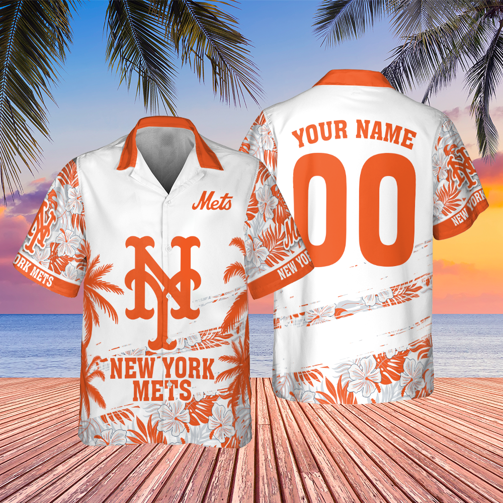 MLB x NYM Summer Custom Hawaiian Shirt HLP 080426 HLPHUONG