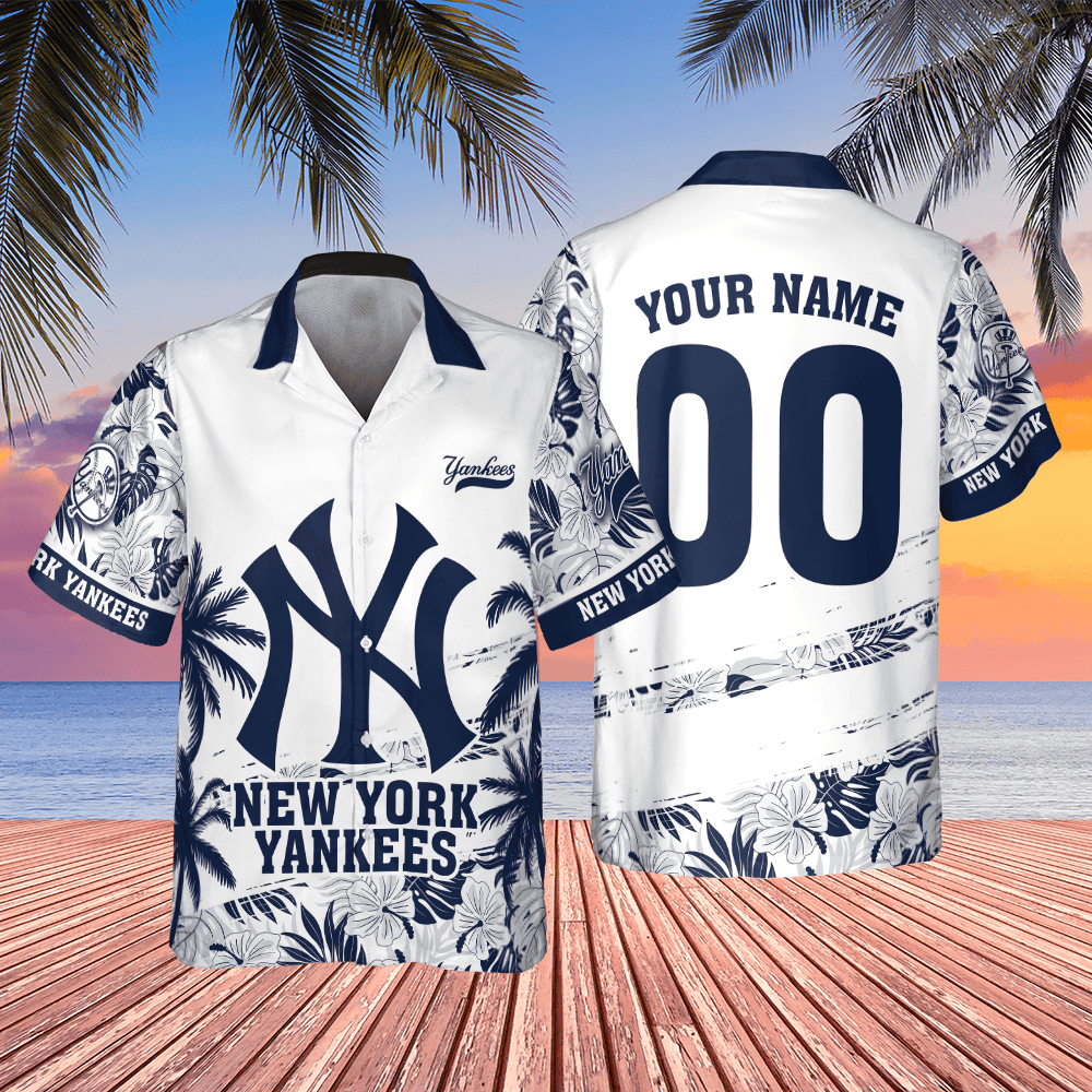 MLB x NYY Summer Custom Hawaiian Shirt HLP 080426 HLPHUONG