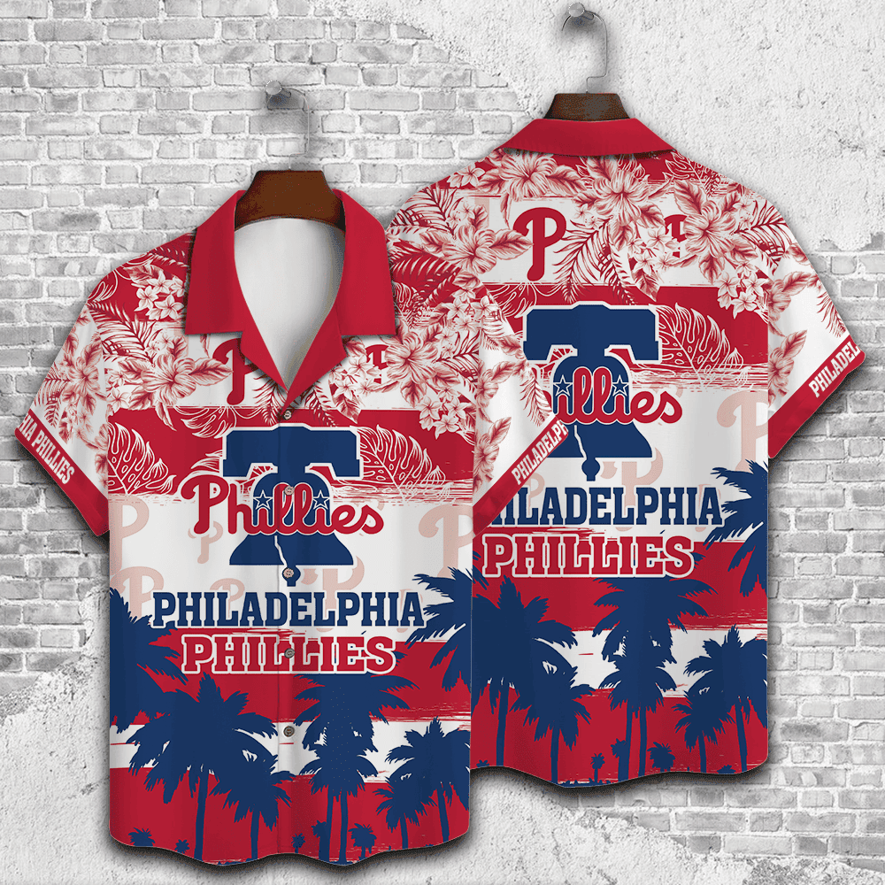 MLB x PHI Summer Beach Hawaiian Shirt HLP 070426 HLPHUONG 1