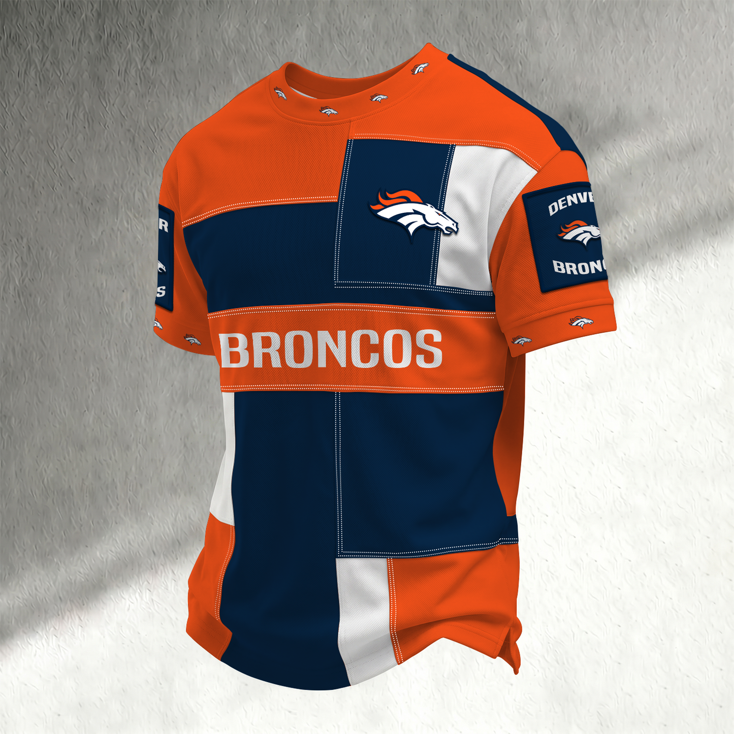 Men's DEN x NFL Trendy T-shirt DATND TANTD 180526