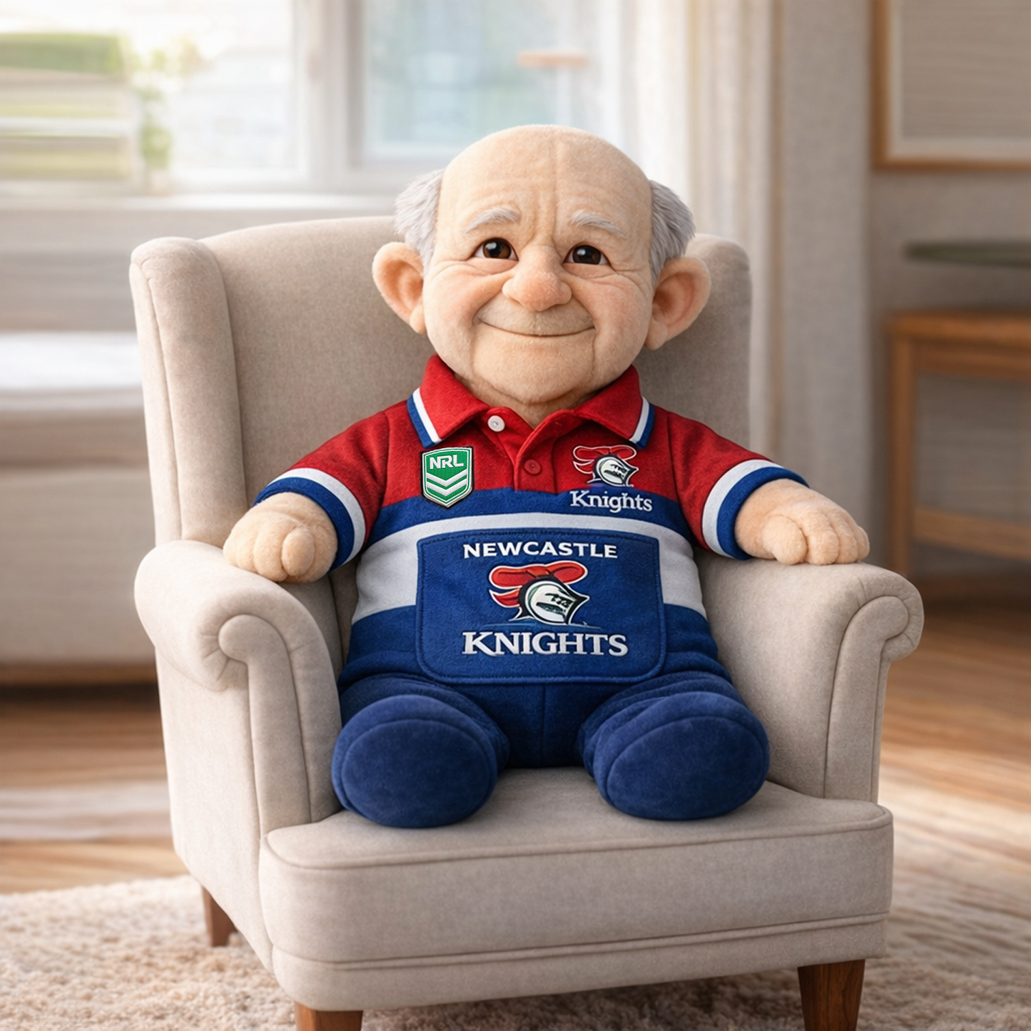 NEW x NRL Grandpa Plush Mascot DatND DVT
