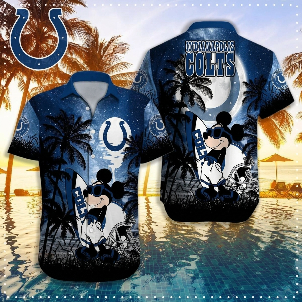 NFL X IND MK Tropical Trees Hawaiian Shirt HLP 070526 LBN