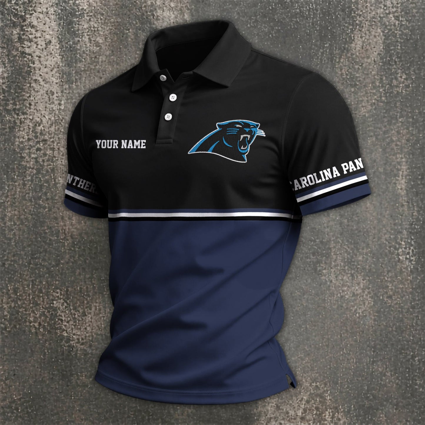 NFL x CAR Custom Name Premium Polo Shirt HLP 040526 HLPHUONG