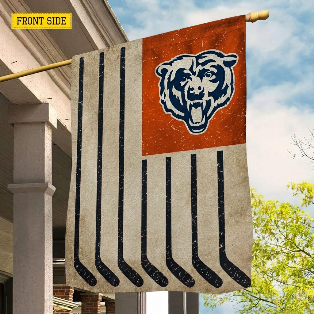 NFL x CHI Hockey Proud House Flag HLP 070526 LBN