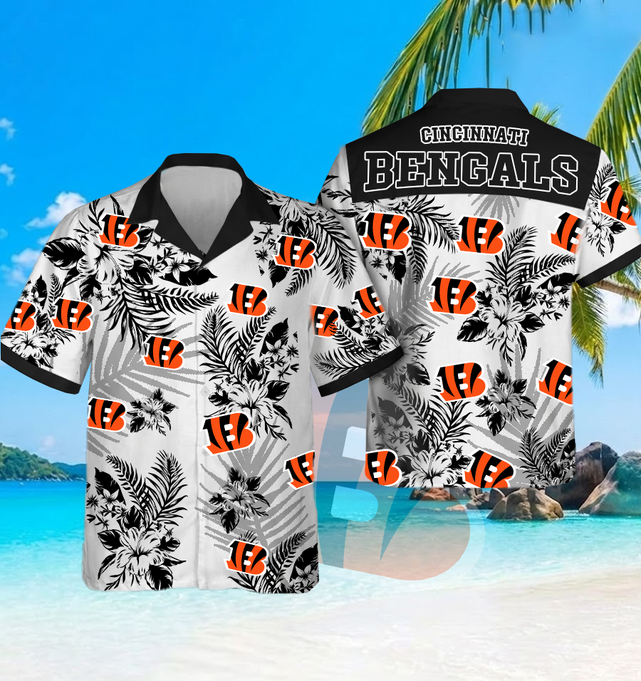 NFL x CIN Beach Hawaiian Shirt HLP 60426 HLPHUONG