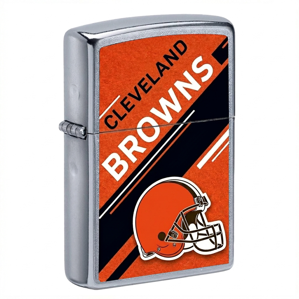 NFL x CLE Premium Windproof Lighter HLP 070526 LBN 1