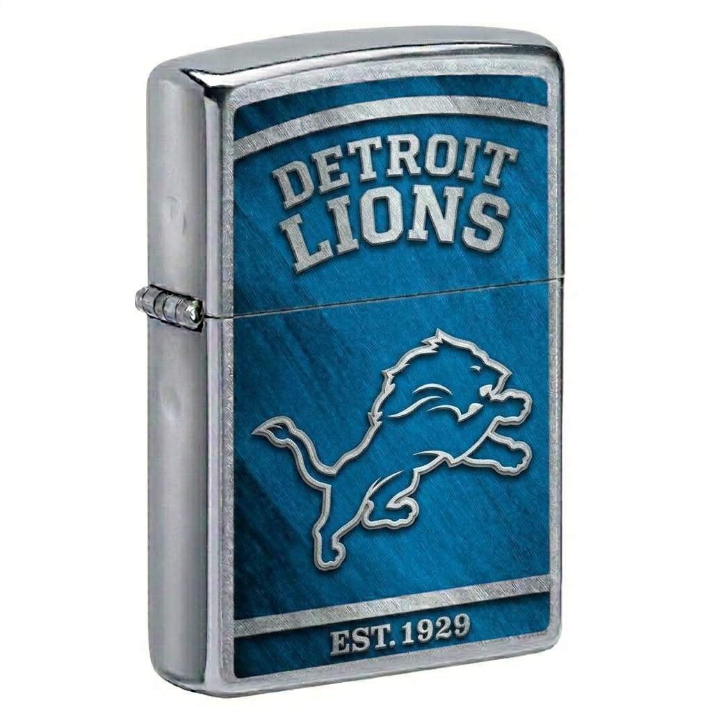 NFL x DET EST Premium Windproof Lighter HLP 060526 LBN 1