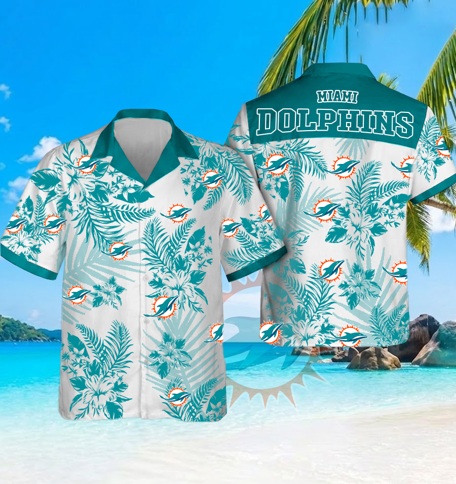 NFL x MIA Beach Hawaiian Shirt HLP 60426 HLPHUONG
