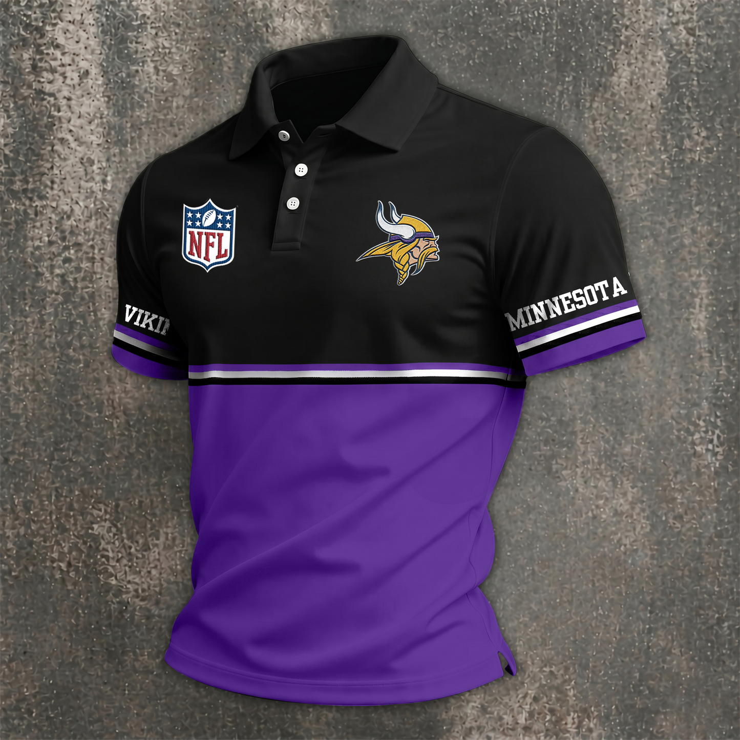 NFL x MIN Premium Polo Shirt HLP 050526 HLPHUONG