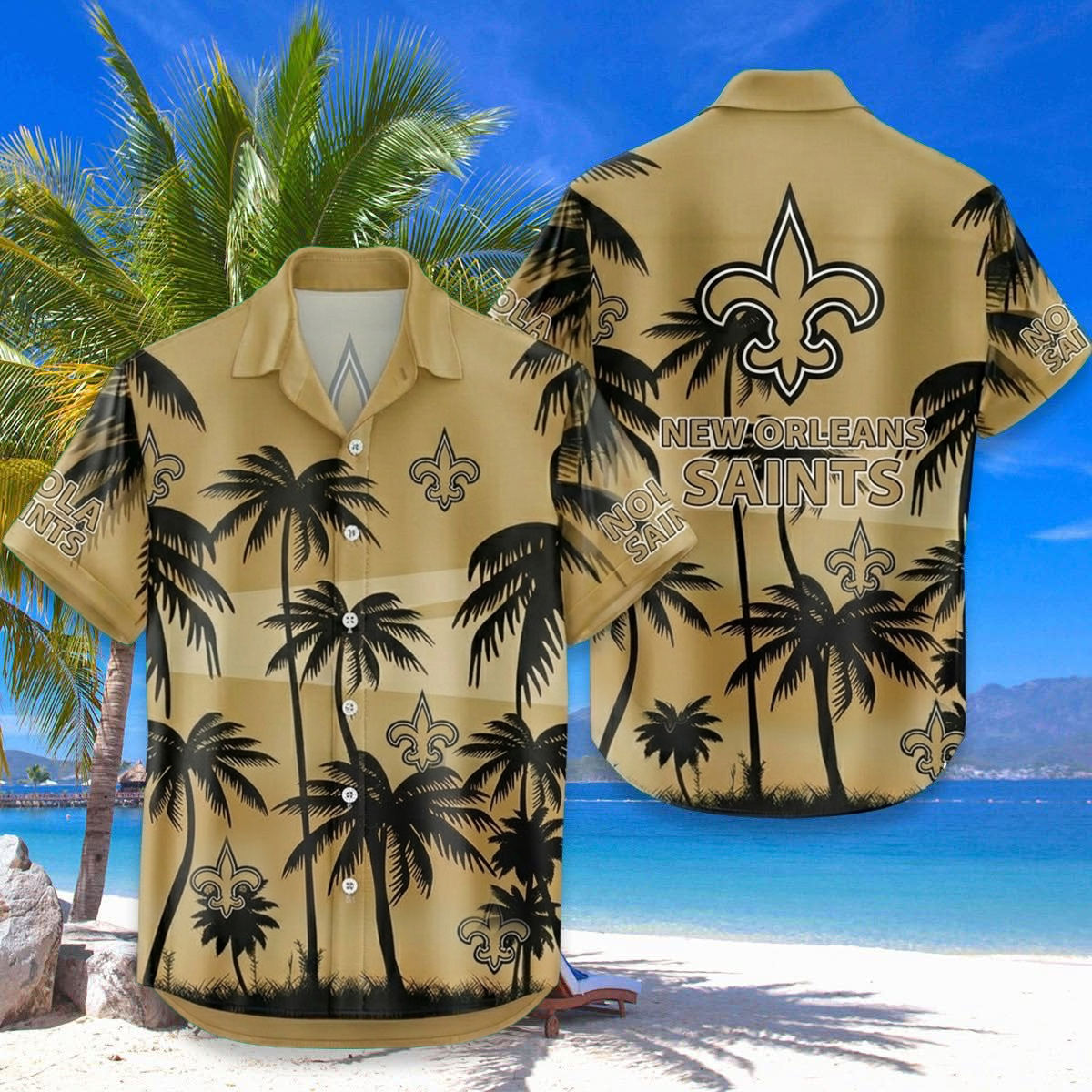 NFL x NO Coconut Hawaiian Shirt HLP 20426 LBN