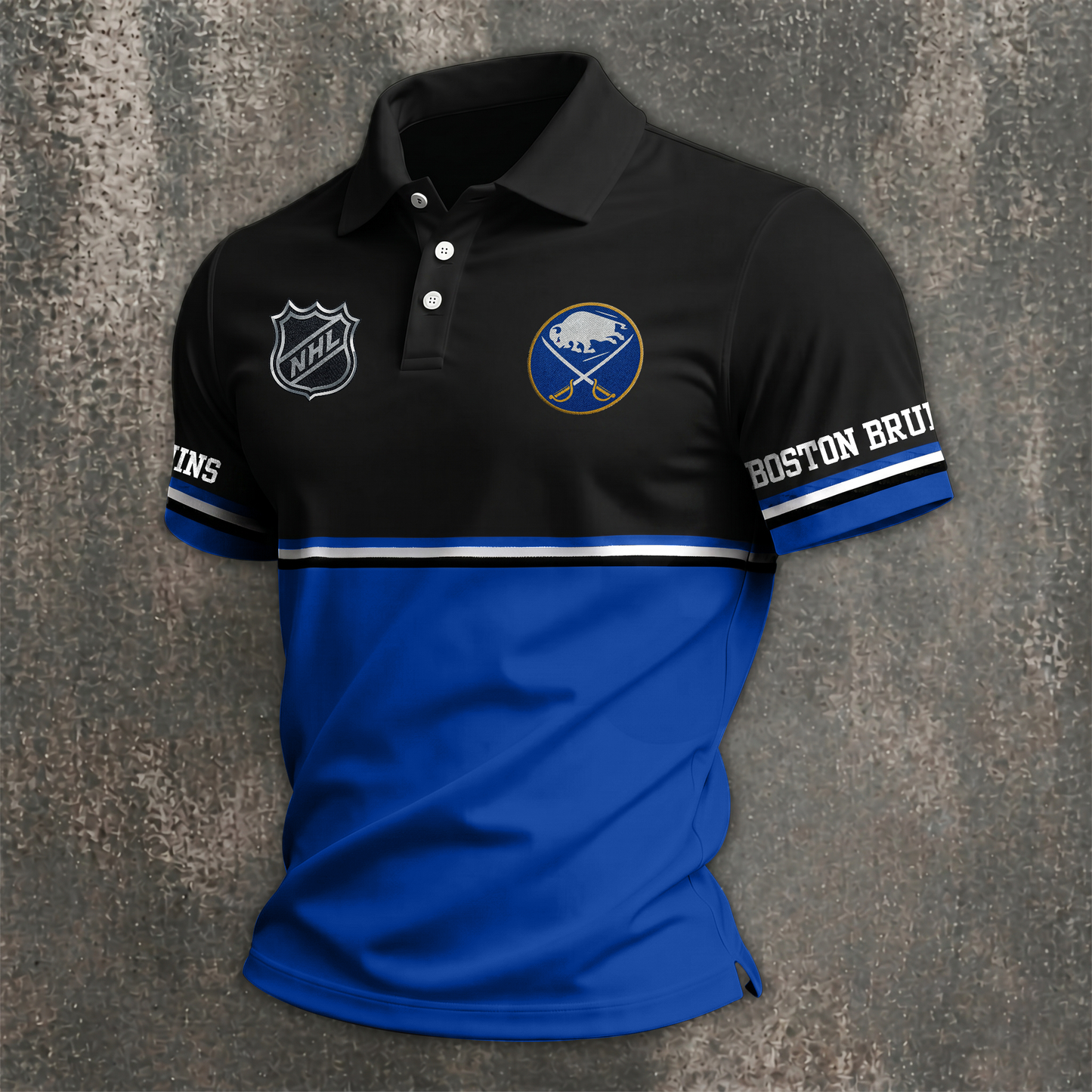 NHL x BUF Premium Polo Shirt HLP 070526 HLPHUONG