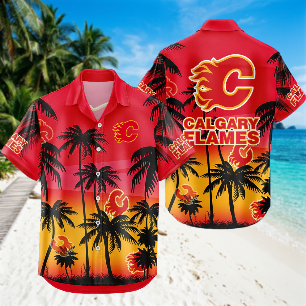 NHL x CAL Coconut V3 Hawaiian Shirt HLP 230426 HLPHUONG