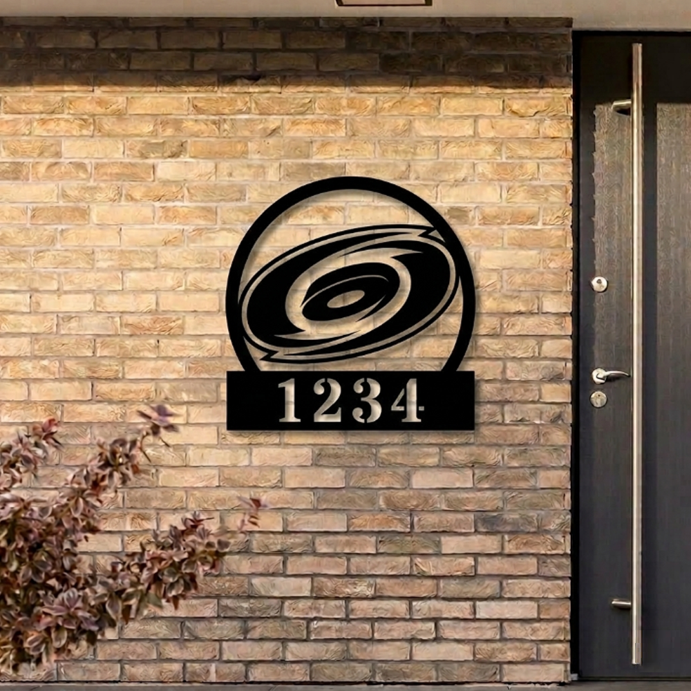 NHL x CAR Custom Address Metal Sign HLP 40526 HLPHUONG