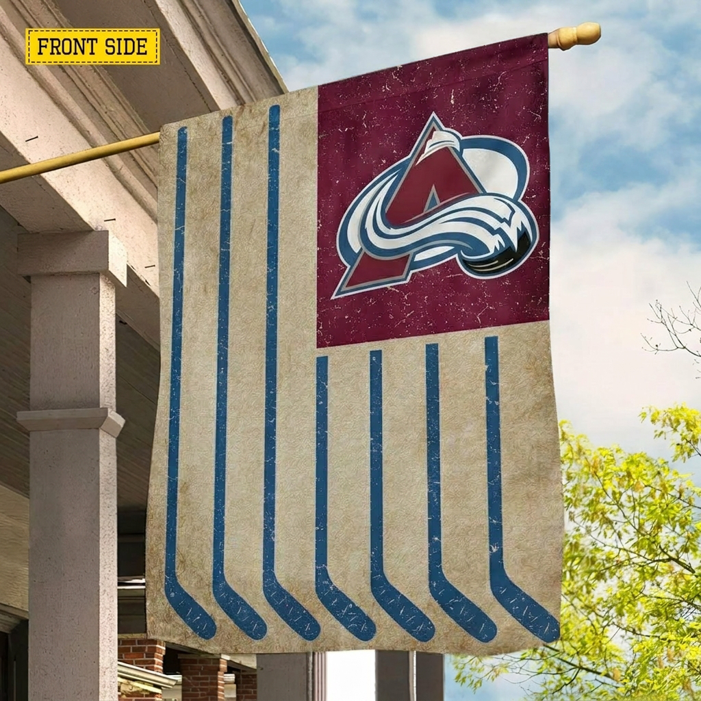 NHL x COL Hockey Proud House Flag HLP 070526 LBN