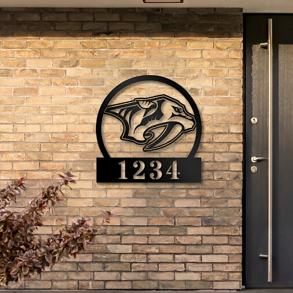 NHL x NAS Custom Address Metal Sign HLP 40526 HLPHUONG