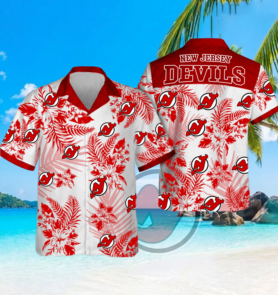 NHL x NJ Beach Hawaiian Shirt HLP 60426 HLPHUONG