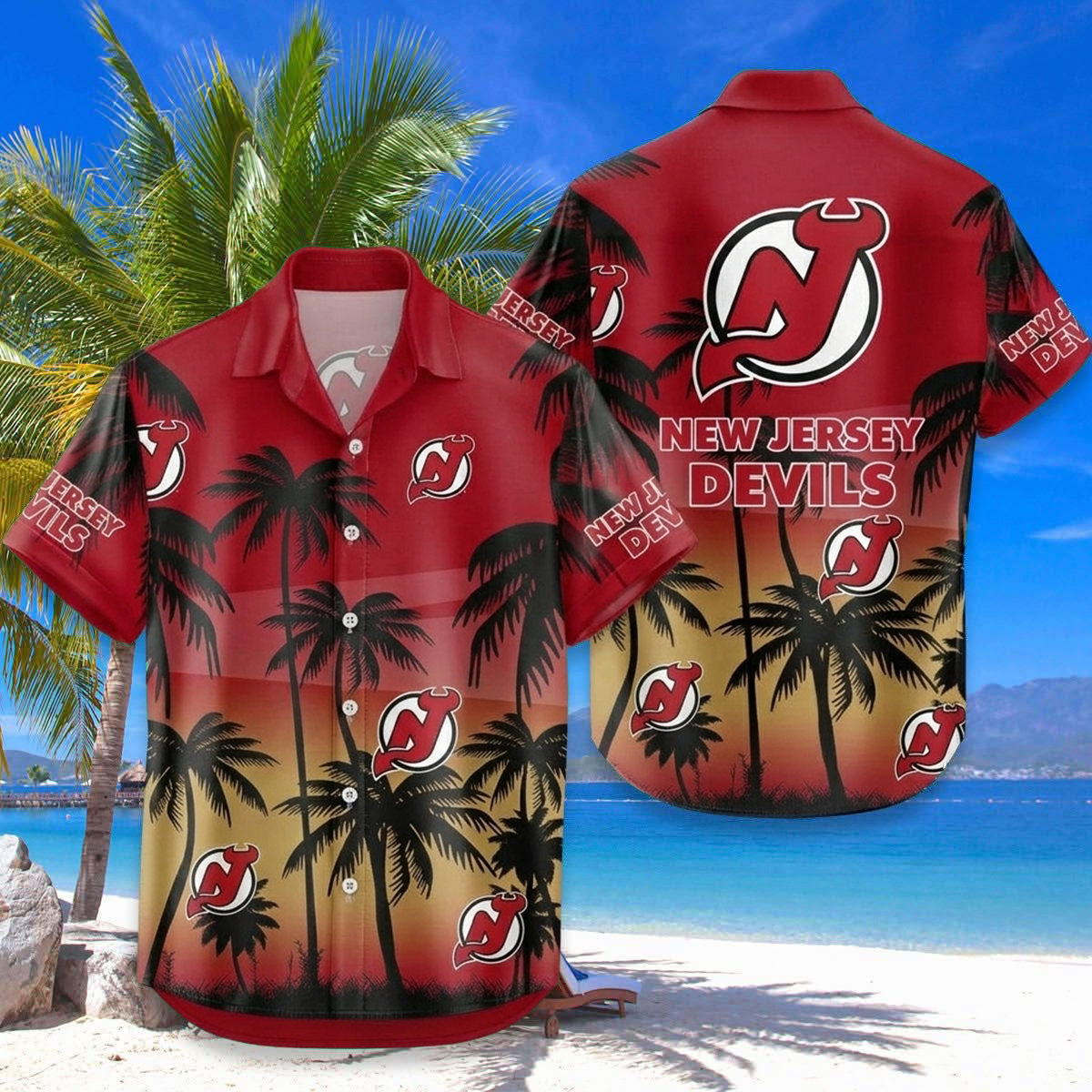 NHL x NJ Coconut V2 Hawaiian Shirt HLP 20426 LBN