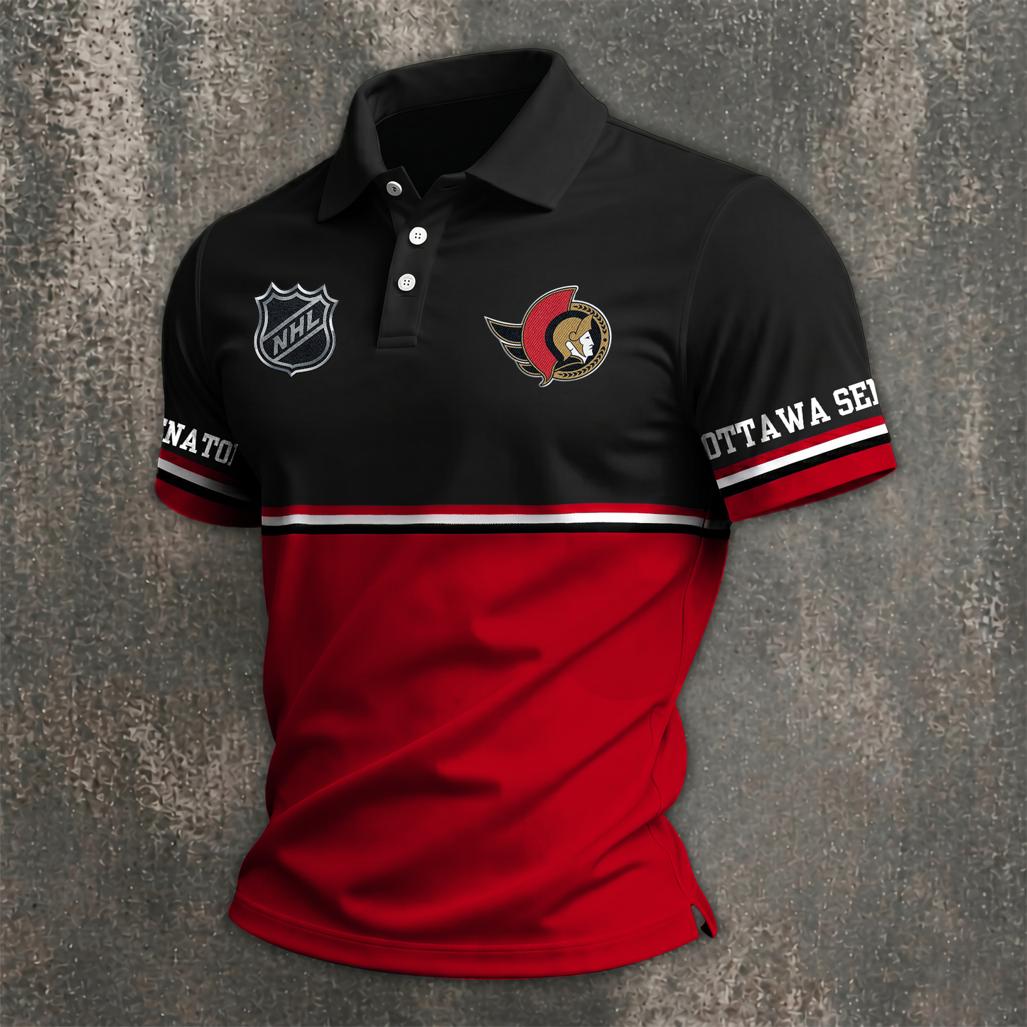 NHL x OTT Premium Polo Shirt HLP 070526 HLPHUONG