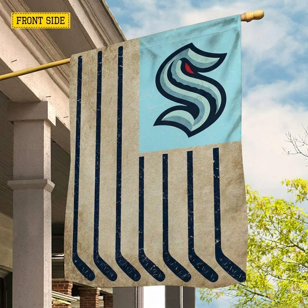 NHL x SEA Hockey Proud House Flag HLP 070526 LBN