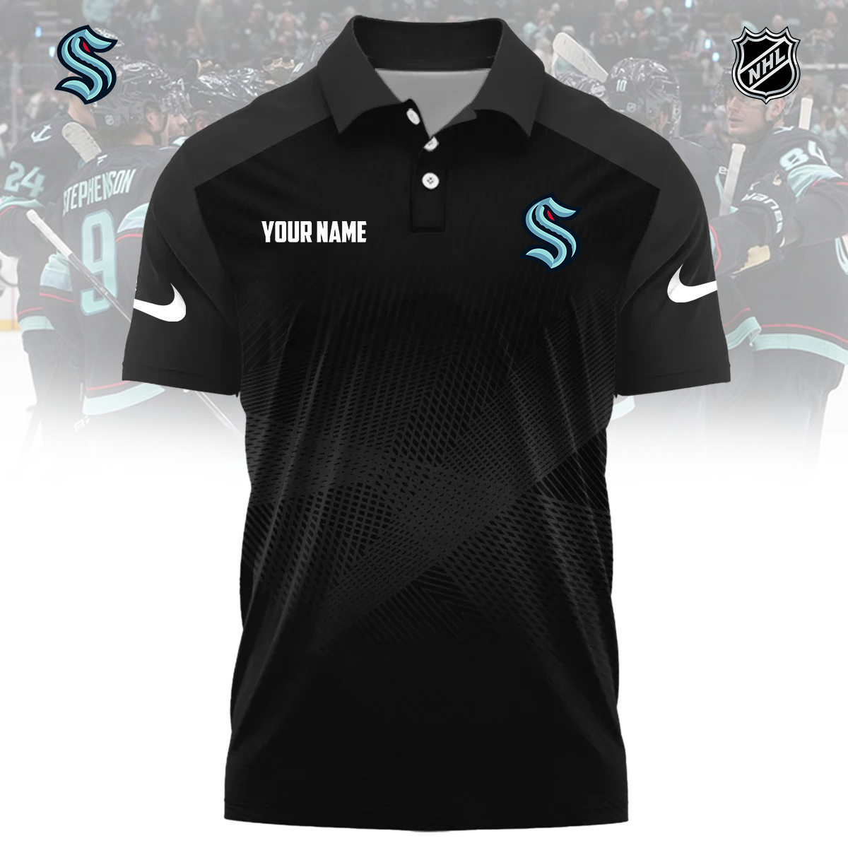 NHL x SEA Sport Custom Name Premium Polo Shirt HLP 060426 HLPHUONG