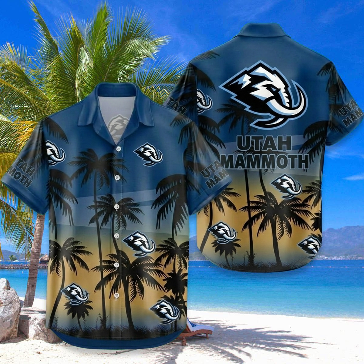 NHL x UTA Coconut V2 Hawaiian Shirt HLP 20426 LBN