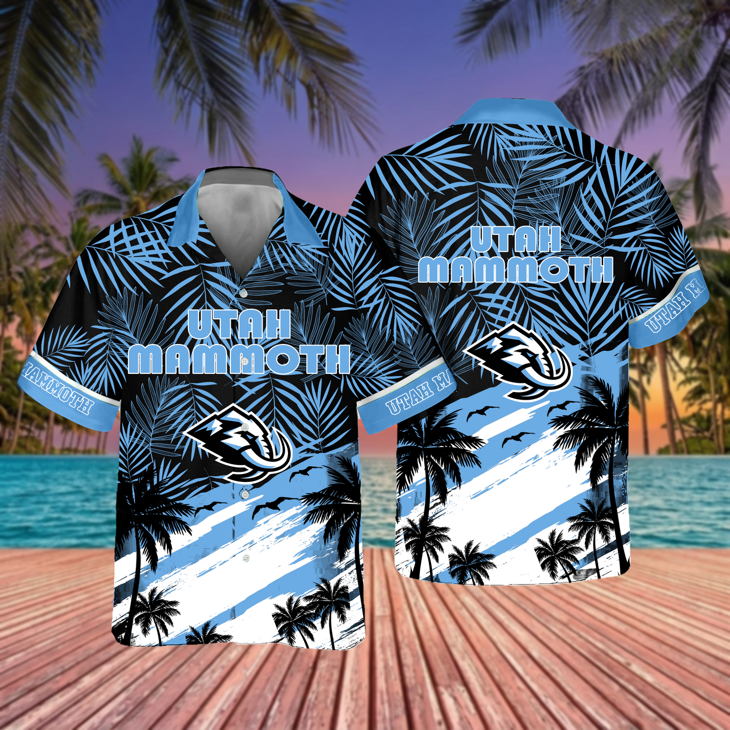 NHL x UTA Hockey Summer Hawaiian Shirt HLP 70426 HLPHUONG