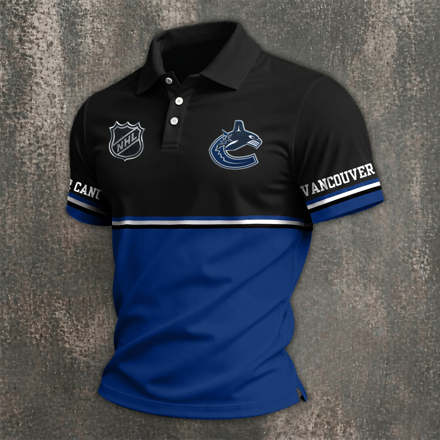 NHL x VAN Premium Polo Shirt HLP 070526 HLPHUONG