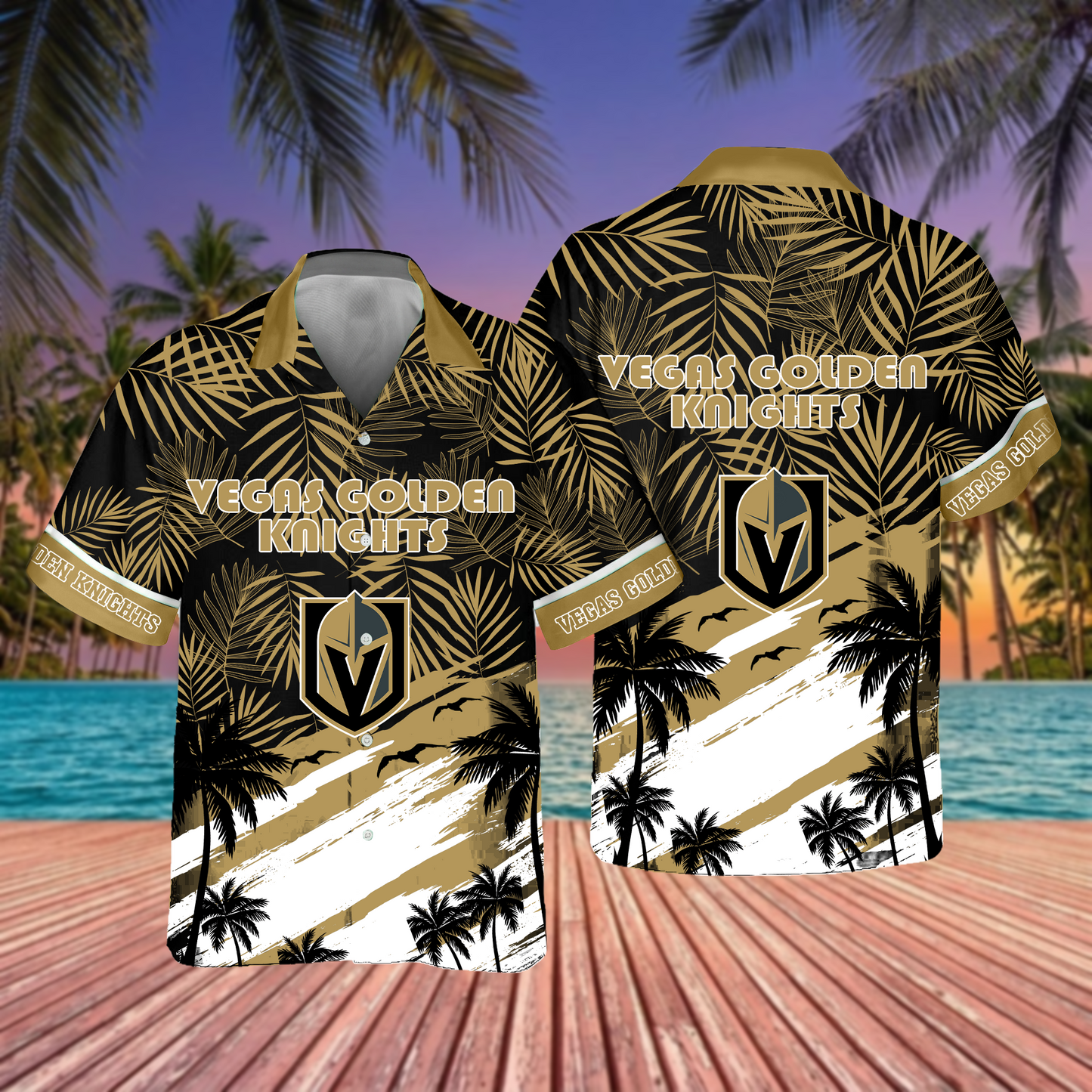 NHL x VEG Hockey Summer Hawaiian Shirt HLP 70426 HLPHUONG