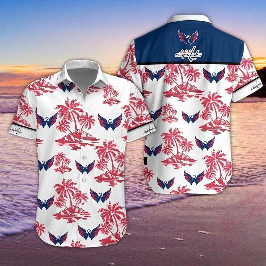NHL x WAS Island Hawaiian Shirt HLP 00426 LBN