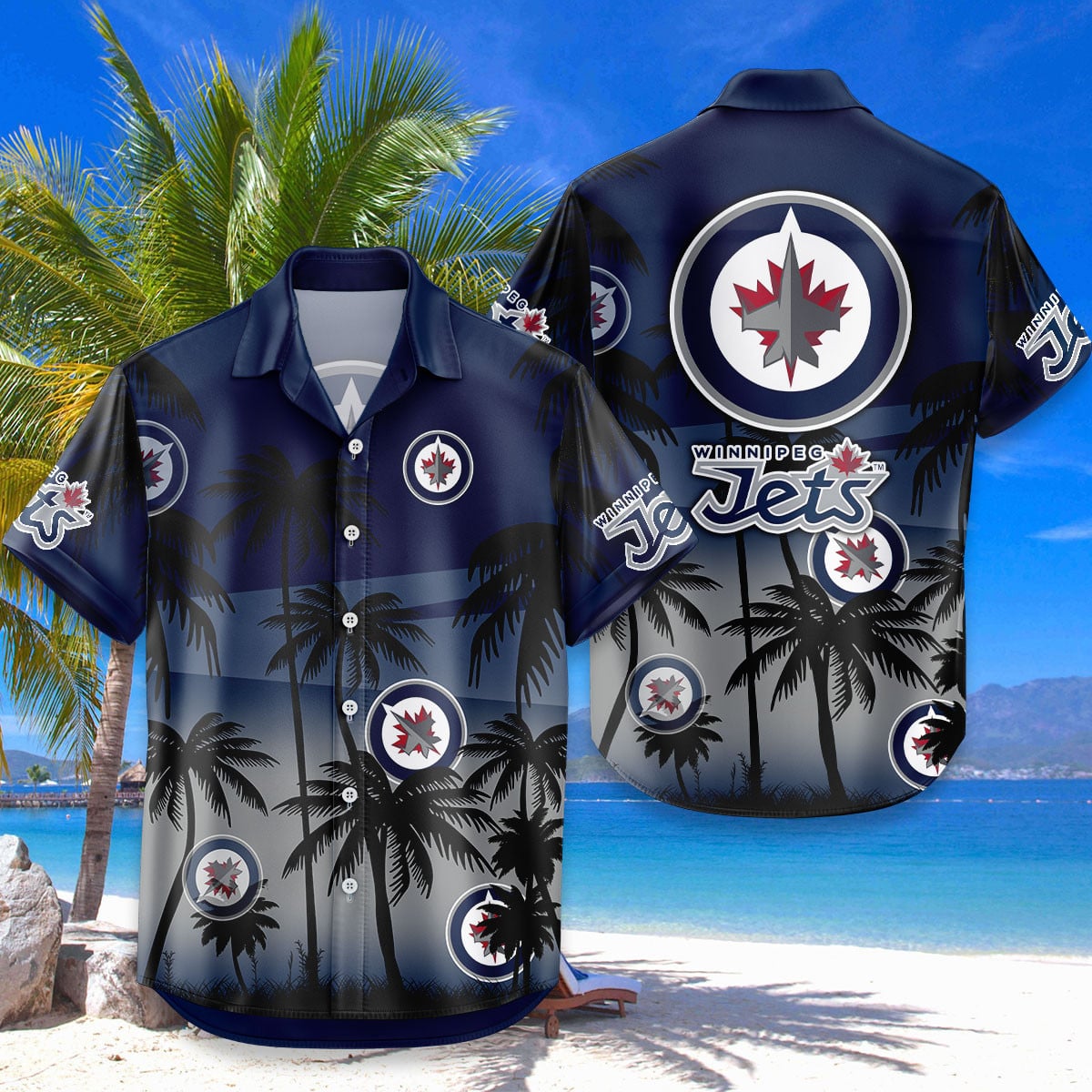NHL x WIN Coconut Tree Hawaiian Shirt HLP 080426 HLPHUONG