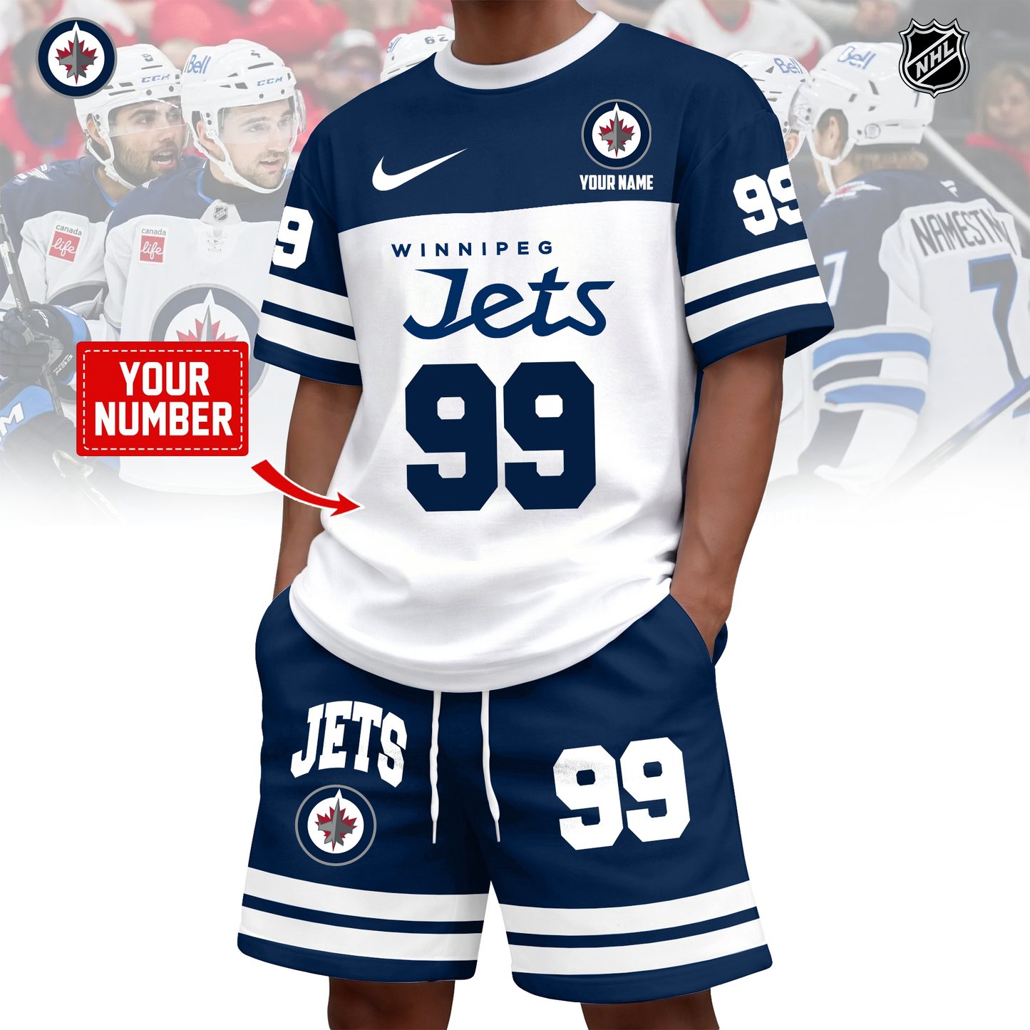 NHL x WIN Custom 3D T-Shirt Set HLP 020426 HLPHUONG 1