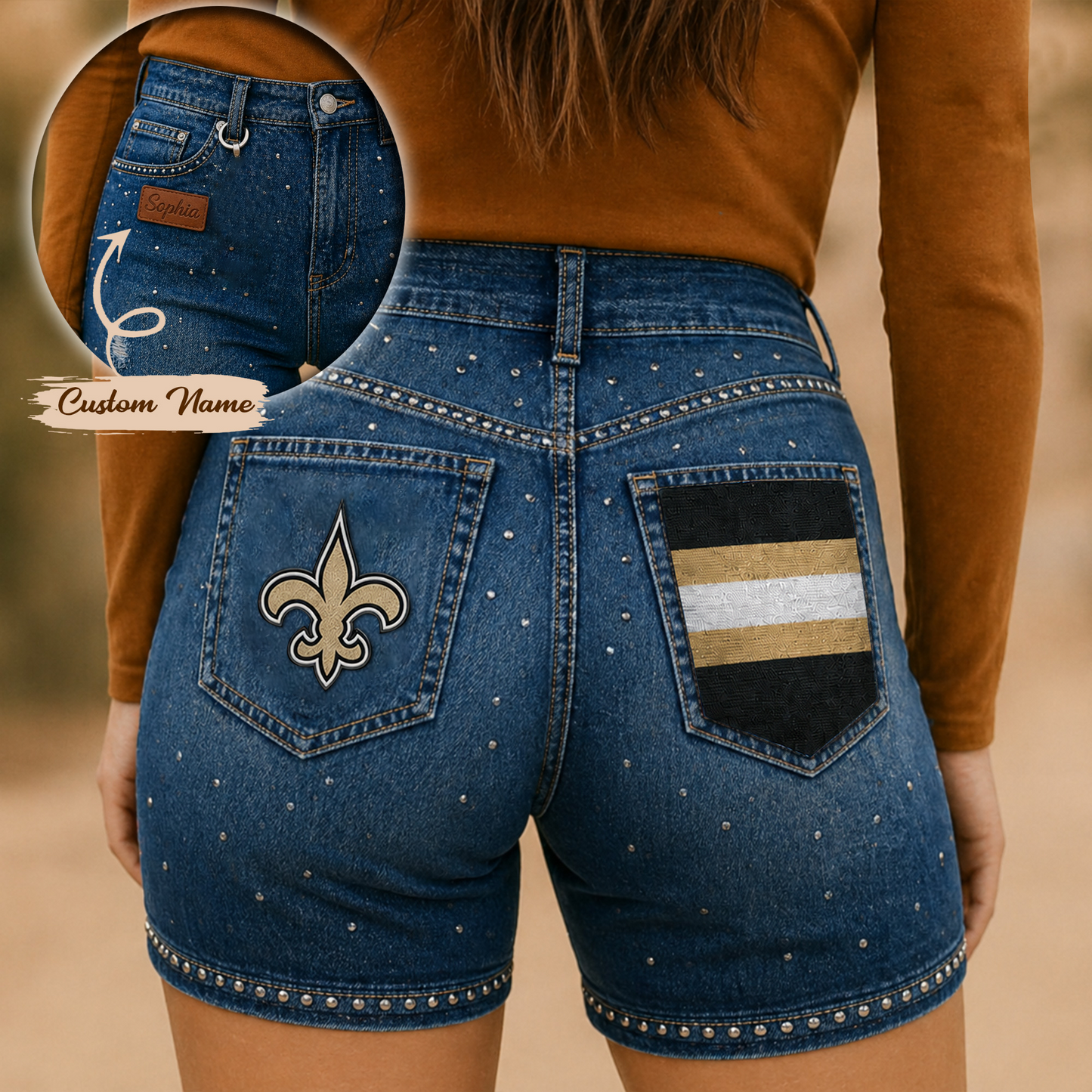 NO x NFL Premium High Waisted Biker Shorts 0905 DatND DVT