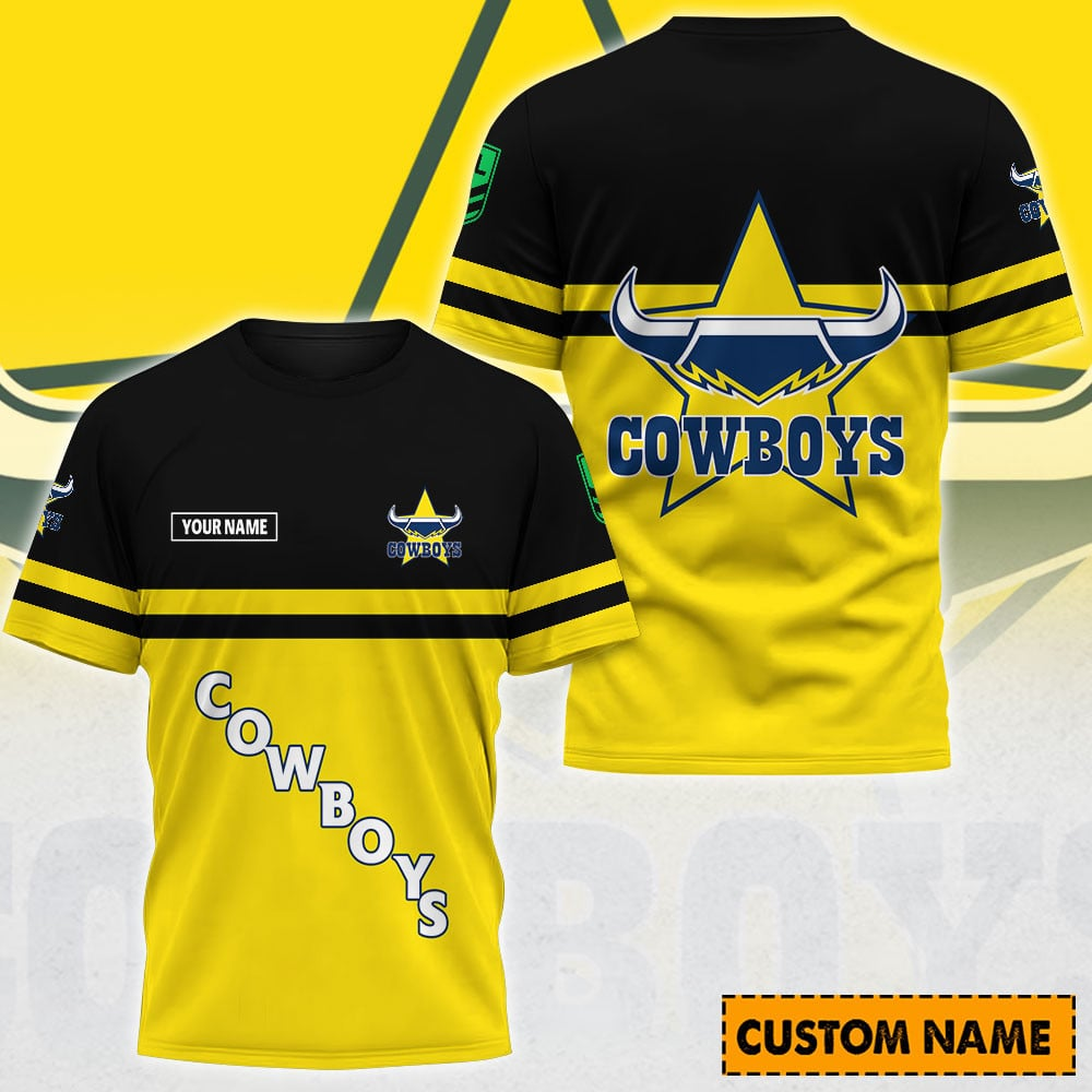 NQC x NRL Casual T Shirt Custom Name Gift For Fan DDT 190326 NTL