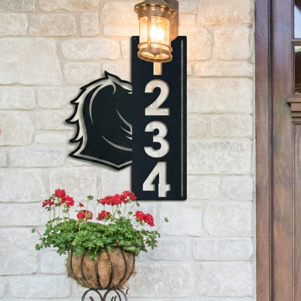 NRL x BB Custom Address Metal Sign HLP 40526 LBN