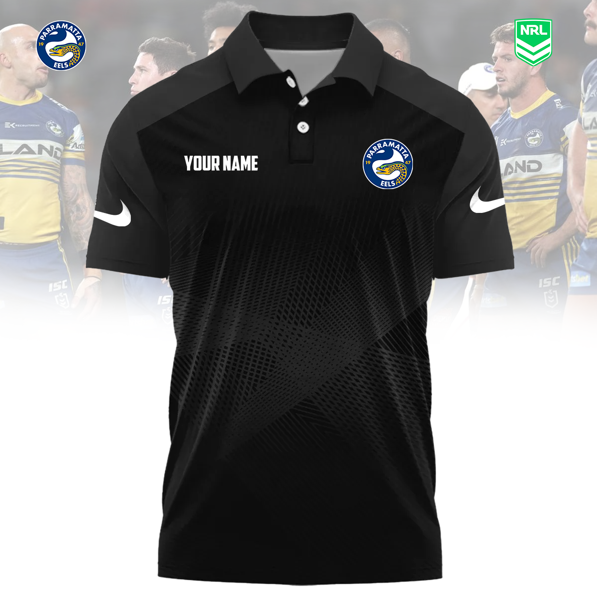NRL x PE Sport Custom Name Premium Polo Shirt HLP 090426 HLPHUONG