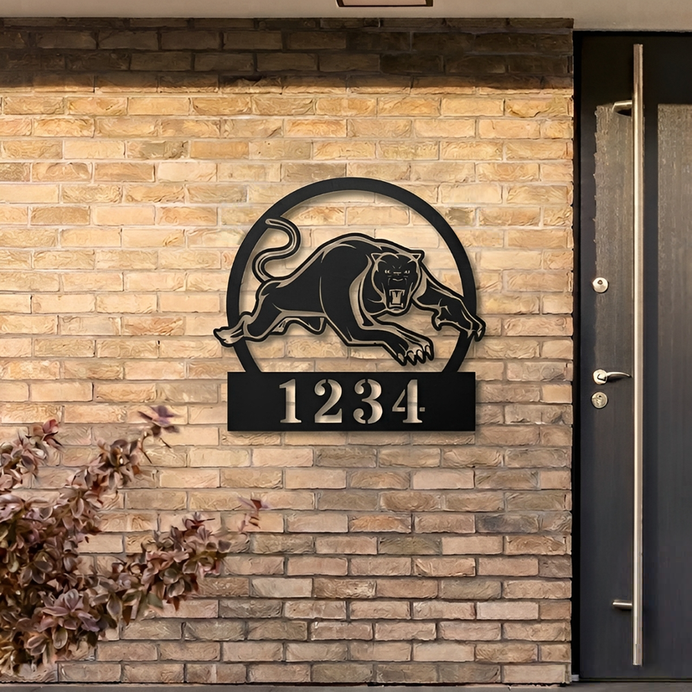 NRL x PP Custom Address Metal Sign HLP 40526 HLPHUONG