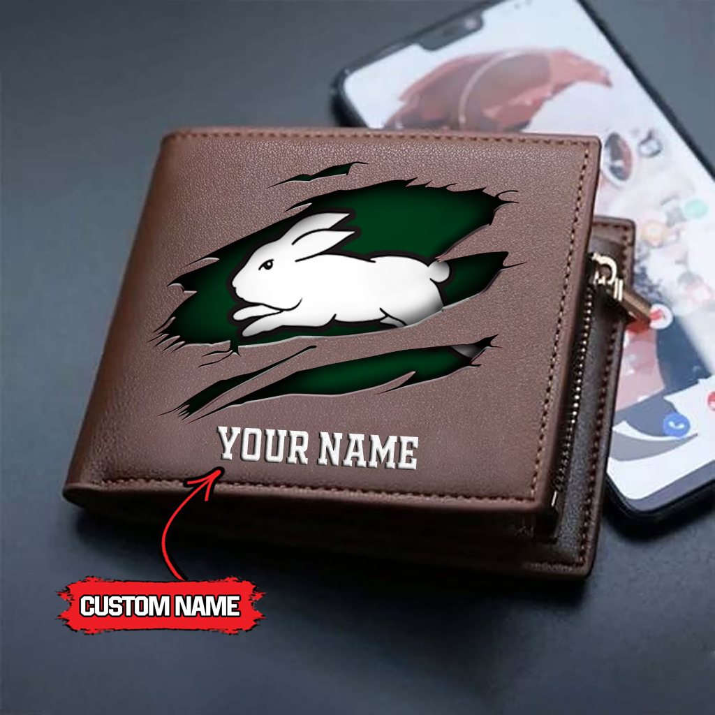 NRL x SRR Custom Name Leather Wallet HLP 3026 HLPHUONG