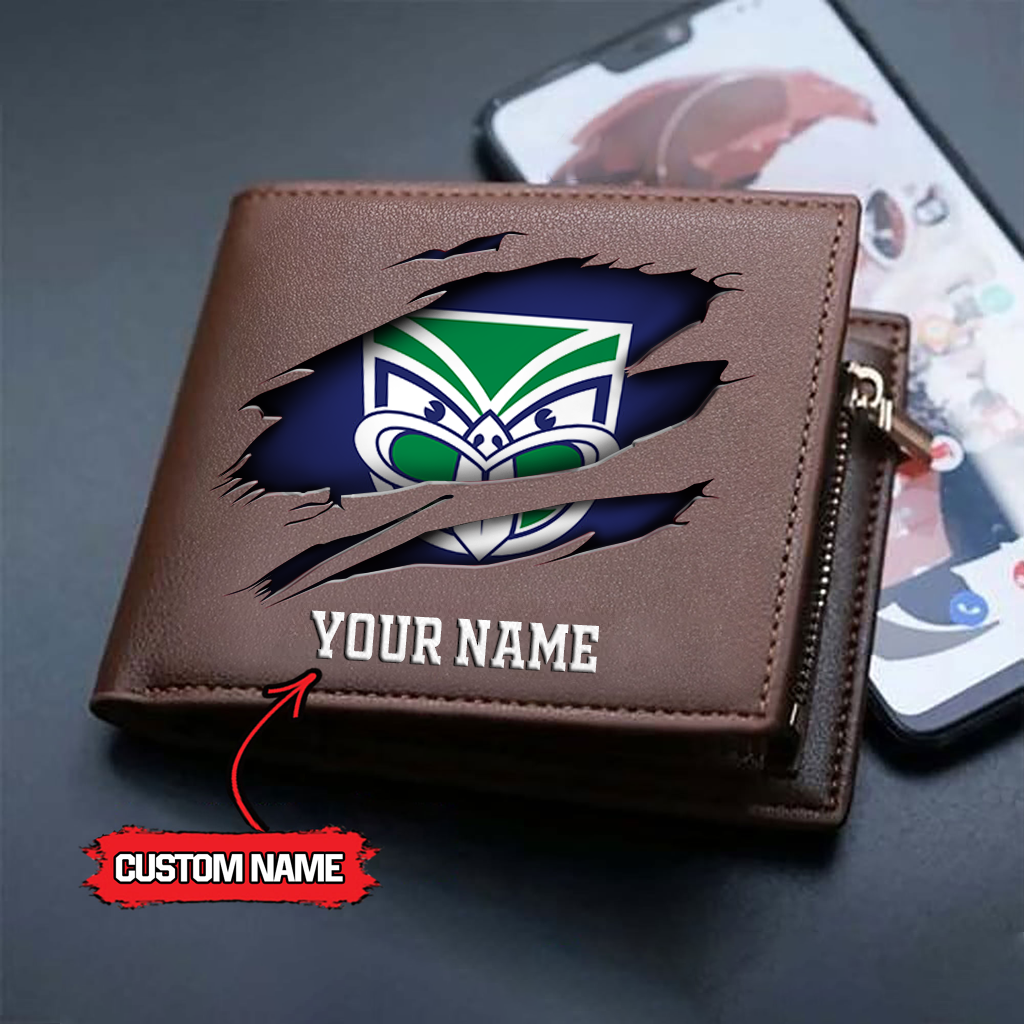 NRL x WA Custom Name Leather Wallet HLP 3026 HLPHUONG
