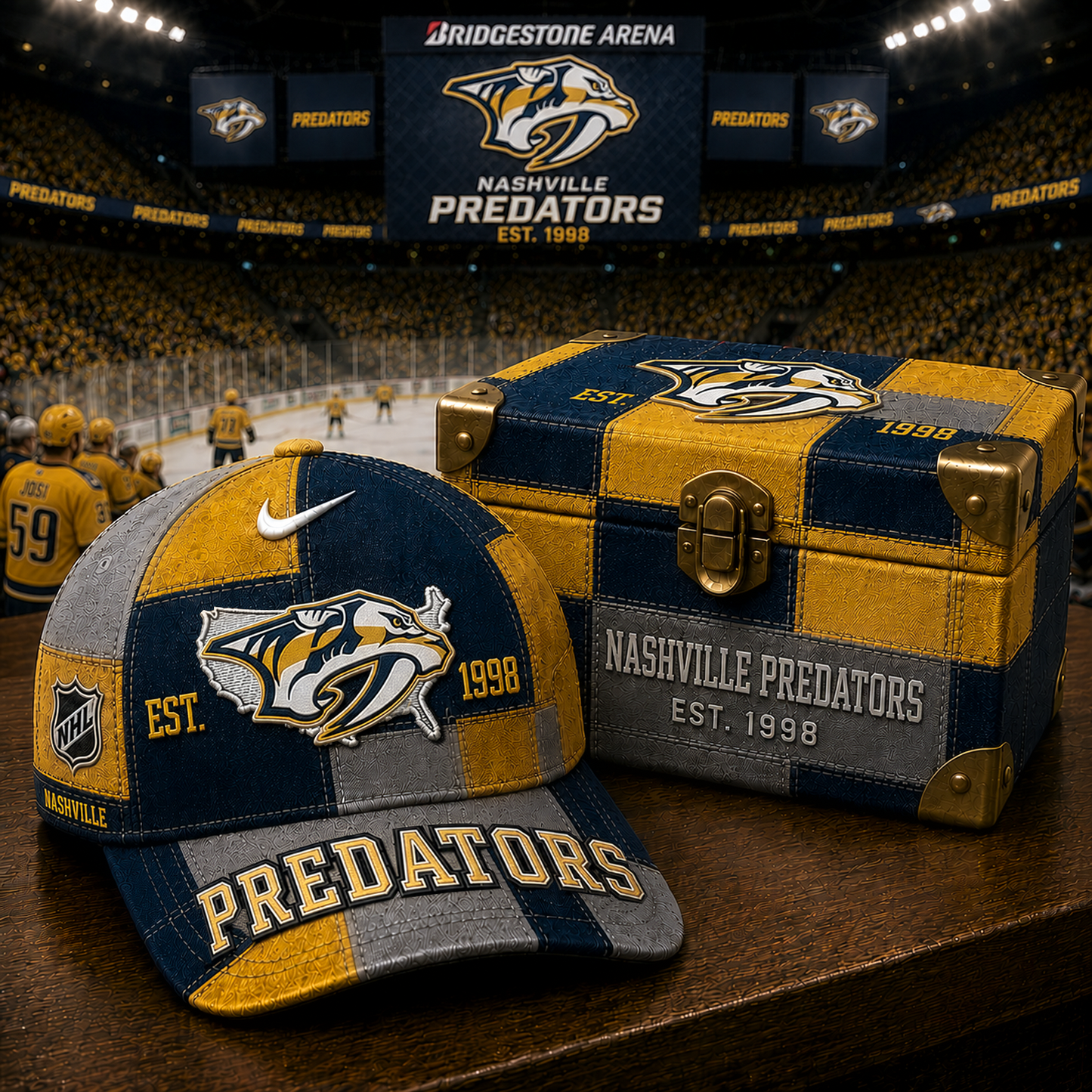 NSH x NHL Premium Heritage Game Day Classic Cap 1805 DatND DVT