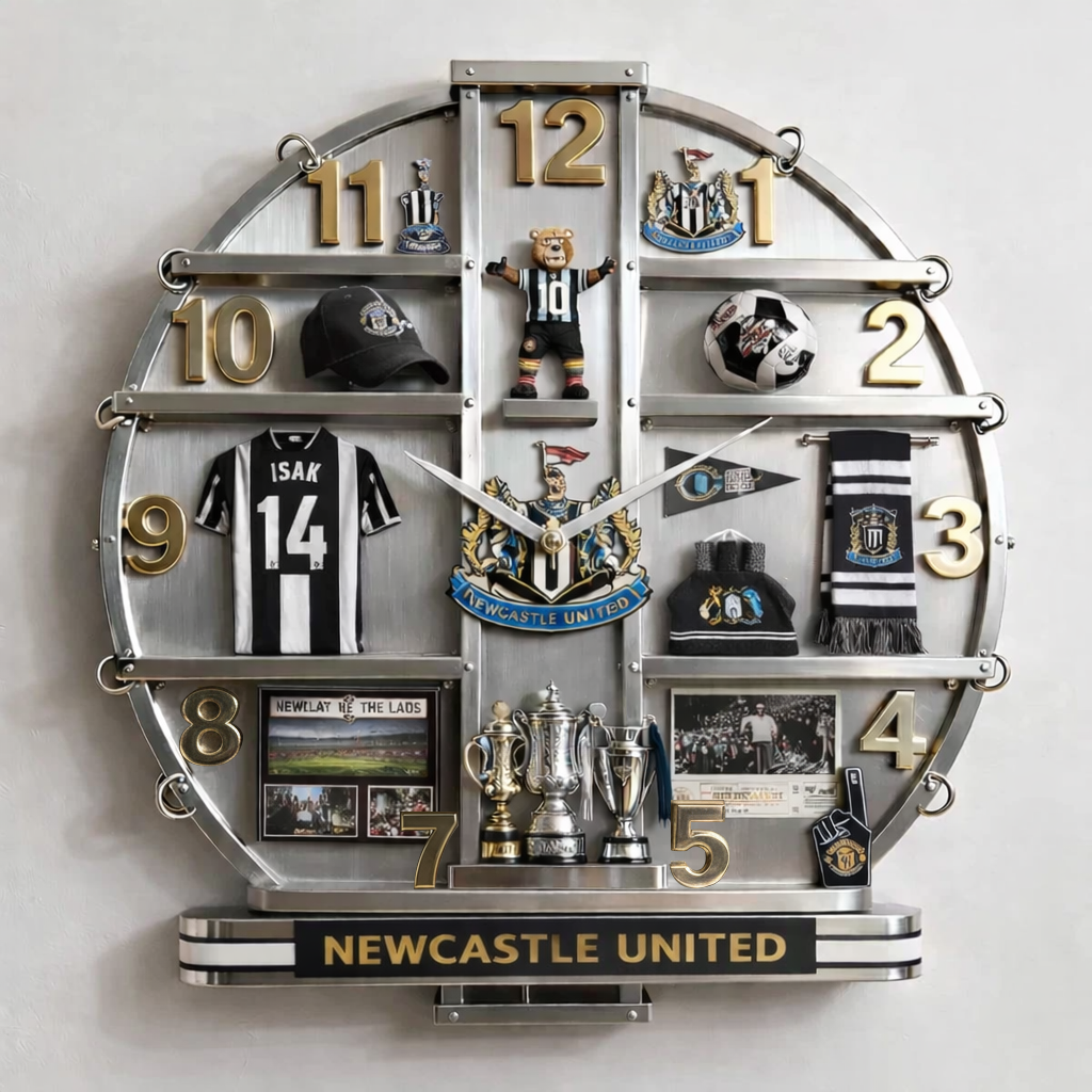 NU x EPL 3D Visual Effect Acrylic Wall Clock DDT CTND