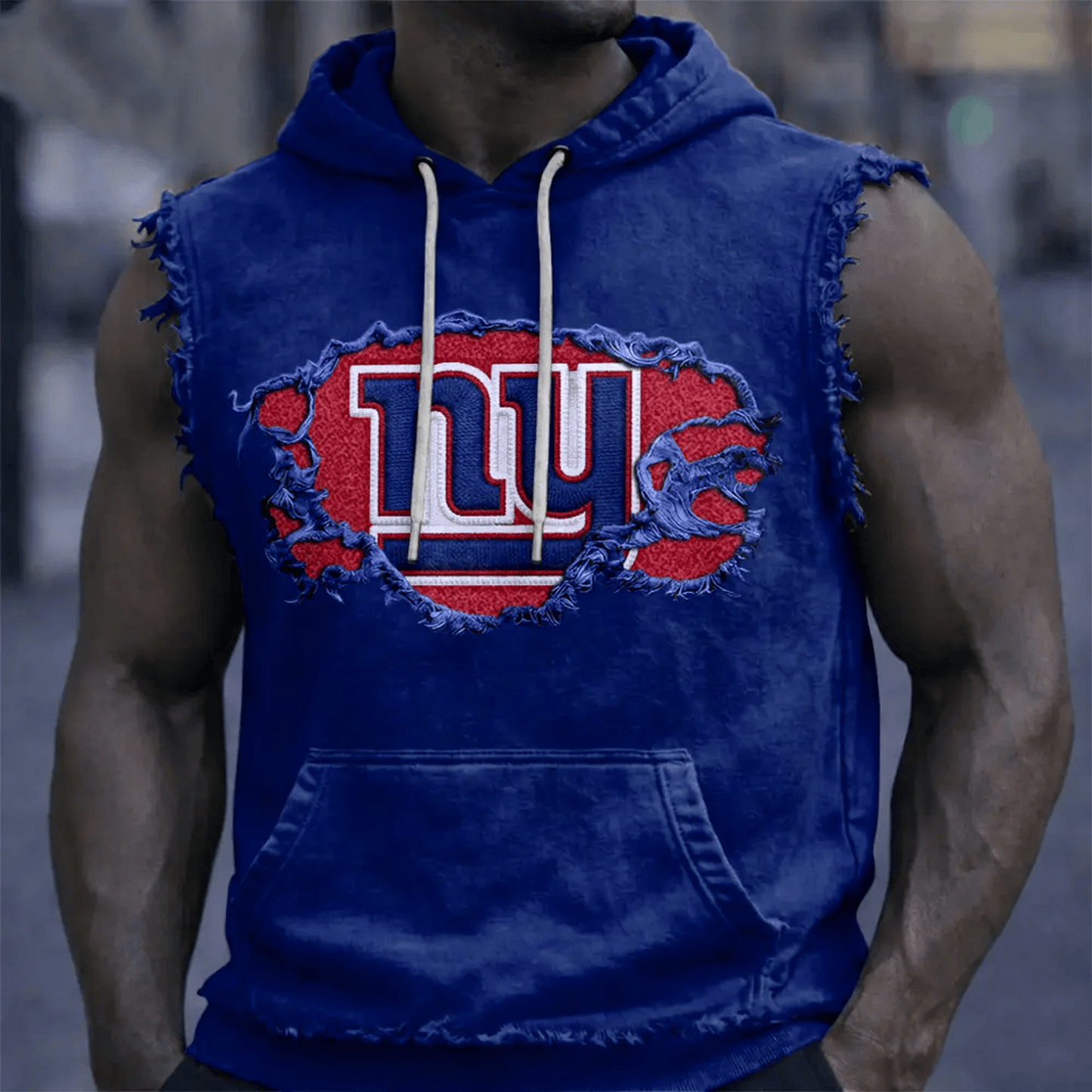 NYG x NFL Men’s Sleeveless Hoodie Tank DATND TANTD 280526