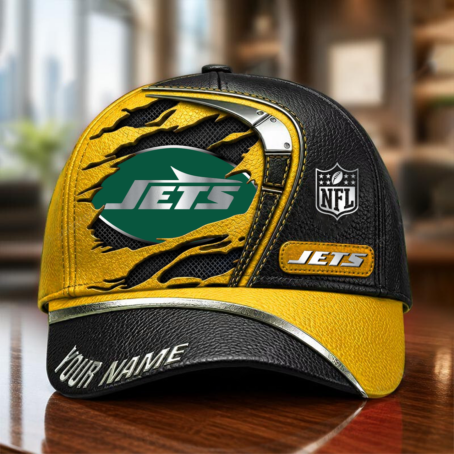NYJ x NFL Premium Multicolor 3D Cap 200626