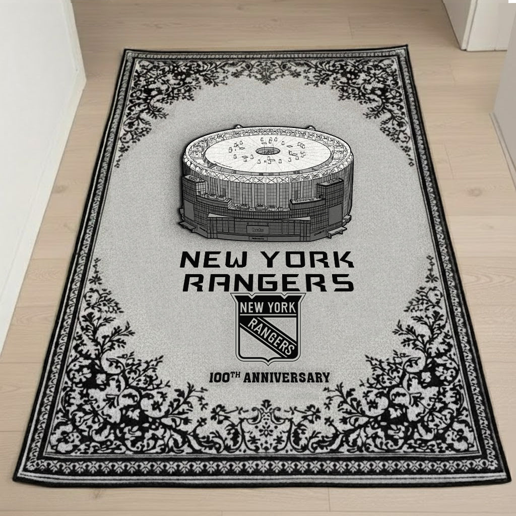 NYR x NHL Anniversary Premium Rug DDT TTTZ