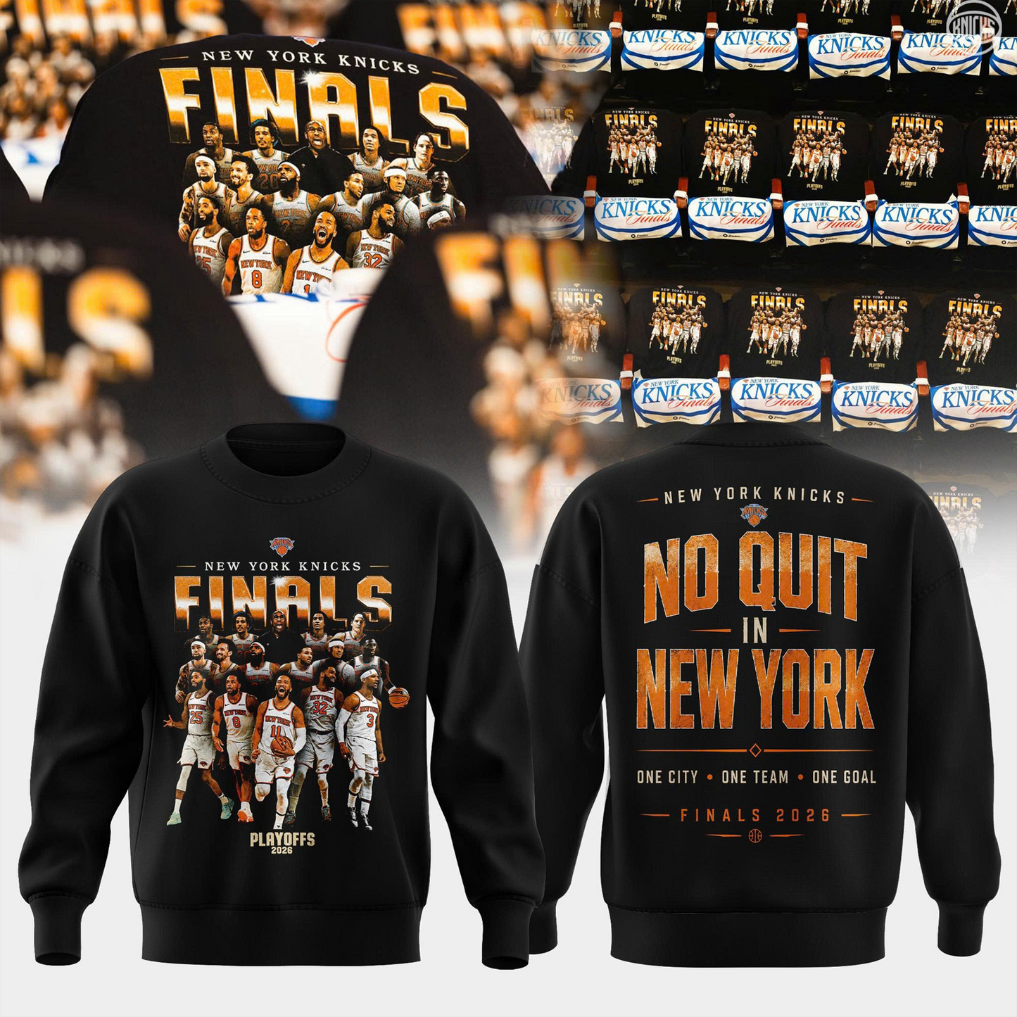 No Quit In New York Finals 2026 3D Shirt 0906 1
