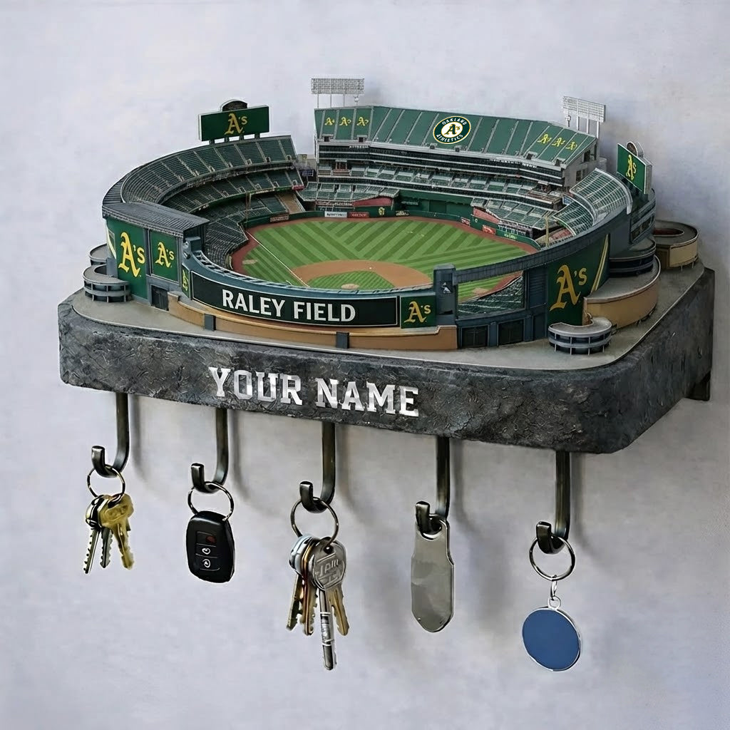 OA Stadium Premium MLB Wood Key Hanger DDT NHM